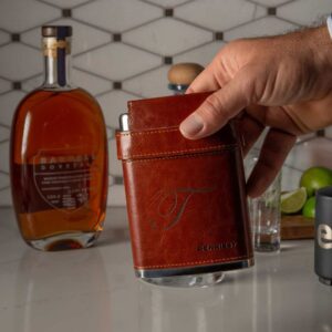 Leather Flask